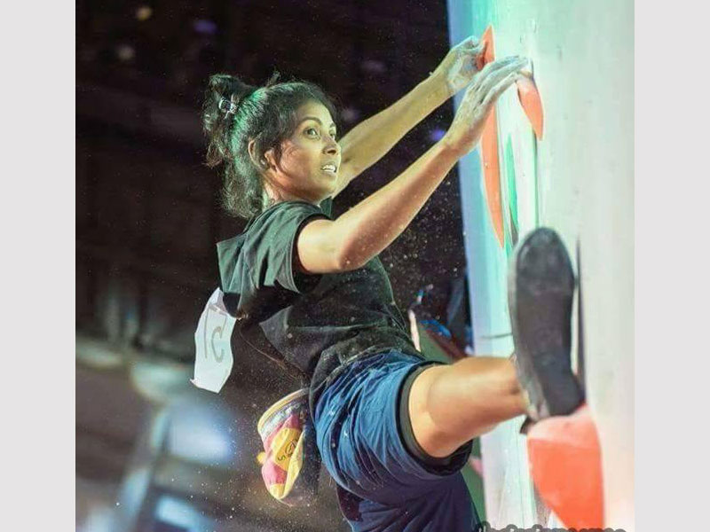 This young girl who has achieved feats that her coetaneous could only dream of. A gold medalist in East Zone Climbing Championships and a finalist in national climbing championship, Khushboo Kumari, bags a spot in the top climber’s female category. The team is bound to perform its best with a girl of such capabilities.